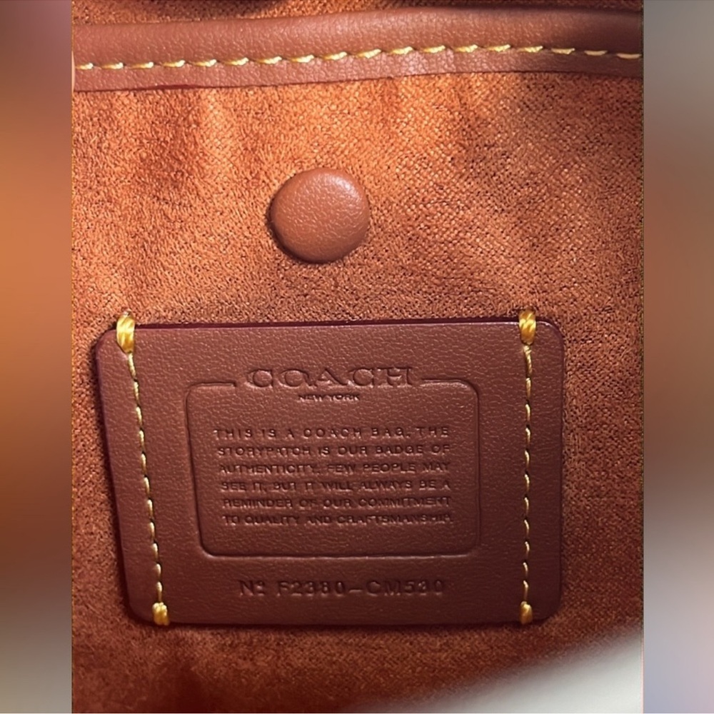 Coach eve leather shoulder bag - Picture 3 of 7